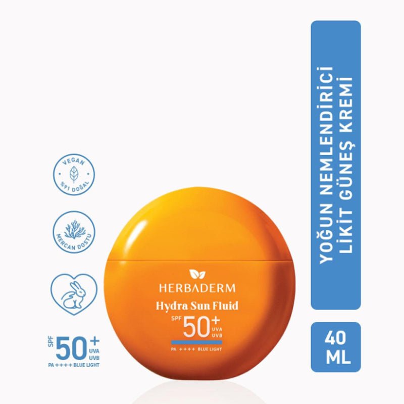 Liquid Sunscreen Fluid - SPF 50+ Hydrating Formula for Dry & Sensitive Skin - TryAladdin