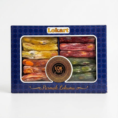 Lokart Premium Assorted Finger Turkish Delight Lokum Box - 200g - TryAladdin