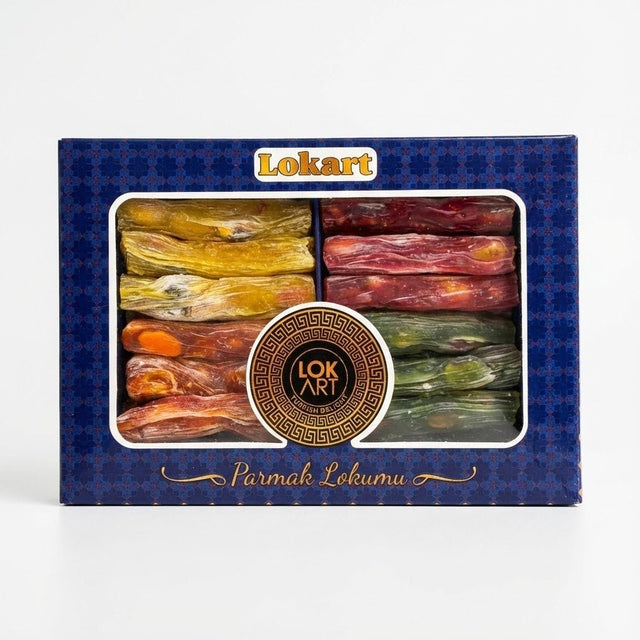 Lokart Premium Assorted Finger Turkish Delight Lokum Box - 200g - TryAladdin