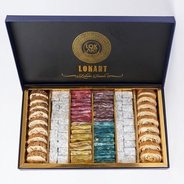 Lokart Premium Assorted Turkish Delight Selection - 1.8 kg - TryAladdin