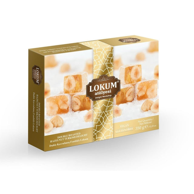 Lokum Atolyesi | Double Roasted Hazelnut Turkish Delight