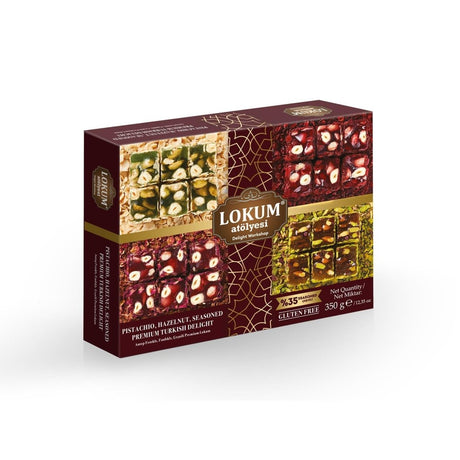 Lokum Atolyesi | Premium Turkish Delight with Pistachio and Hazelnuts