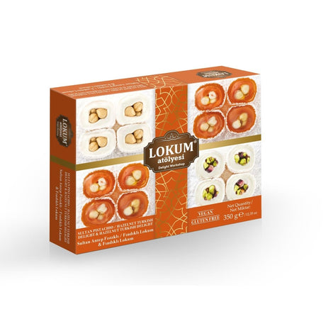 Lokum Atolyesi | Sultan Turkish Delight with Pistachio and Hazelnut