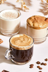 Lora Bianca Professional Turkish Tea Coffee Beverage Glass Set - 6 Piece - TryAladdin