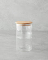 Professional-Borosilicate-Glass-Storage-Jar-Set-1000ml-Clear