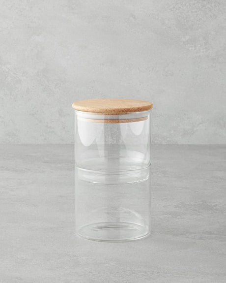 Professional-Borosilicate-Glass-Storage-Jar-Set-1000ml-Clear