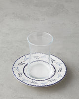 Professional Porcelain Blue Tea Set 12 Piece Service for 6