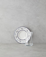 Professional Porcelain Blue Tea Set 12 Piece Service for 6
