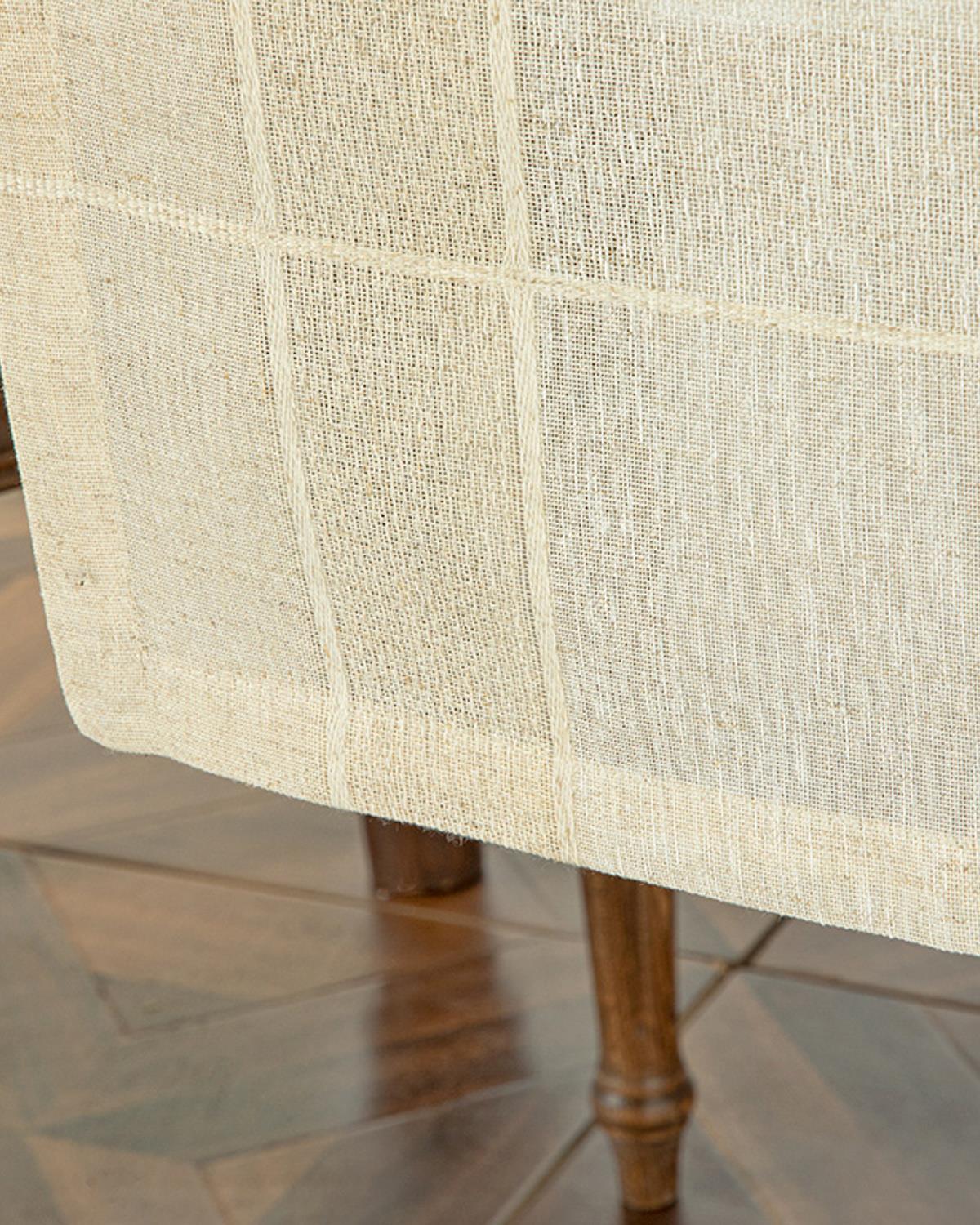 Luxury Linen Table Runner   Beige   Wholesale Quality