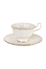 Luxury Gold Gilded Porcelain Turkish Coffee Cup Set - 6 Piece - TryAladdin