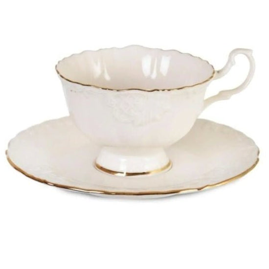 Luxury Gold Gilded Porcelain Turkish Coffee Cup Set - 6 Piece - TryAladdin