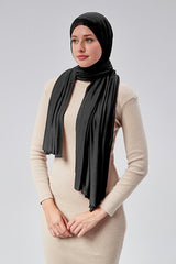 Luxury Jersey Hijab Shawl - Non - Slip, Soft - TryAladdin