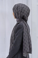 Luxury Medina Silk Monogram Shawl - Wrinkle - Free - TryAladdin