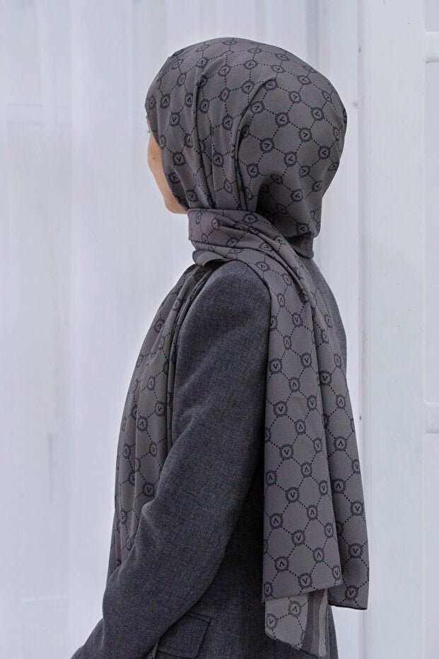 Luxury Medina Silk Monogram Shawl - Wrinkle - Free - TryAladdin