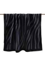 Luxury Medina Silk Zebra Pattern Wrinkle - Free Shawl - TryAladdin