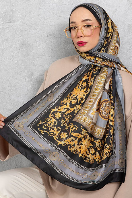Luxury Silk Voile Shawl Italian Stitch - TryAladdin