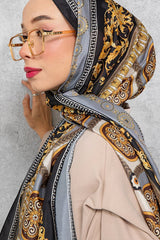 Luxury Silk Voile Shawl Italian Stitch - TryAladdin