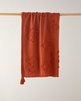 Premium Soft Knit Terracotta Throw Blanket - Wholesale Home Textile