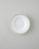 Professional Grade Bone Porcelain Dinnerware Set 24 Piece 6 Person Colorful Design