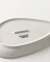 Lysandre White Porcelain Dinner Plate - 25 cm Round Dish - TryAladdin