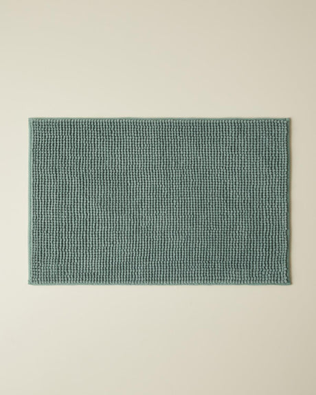 Professional-Grade-Macaroni-Texture-Non-Slip-Bath-Mat-Green