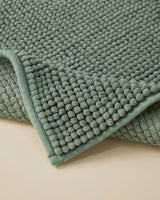 Professional Grade Macaroni Texture Non Slip Bath Mat Green