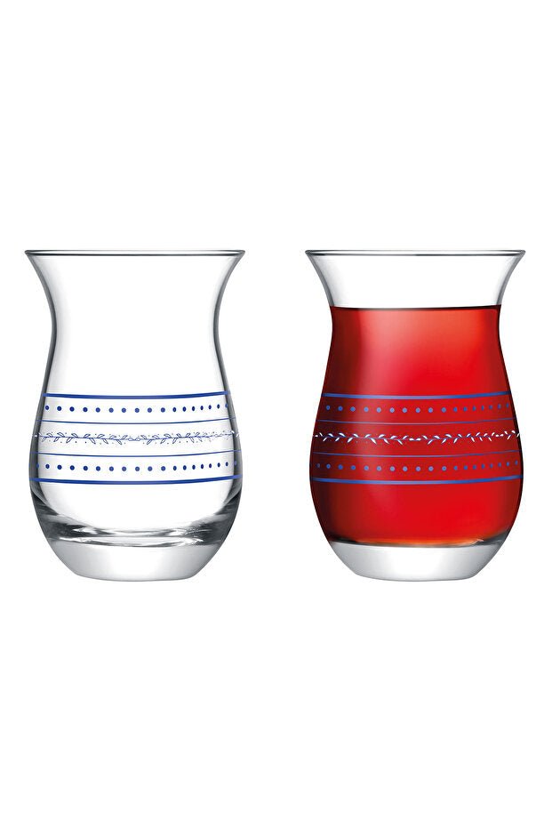 Madame Coco Mathis Premium Turkish Tea Glasses - 6 - Pack 168ml - TryAladdin