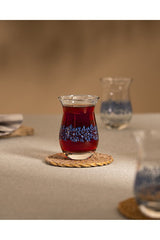 Madame Coco Premium Lela Authentic Turkish Tea Glasses Set - 6 x 168ml - TryAladdin