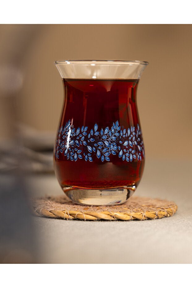 Madame Coco Premium Lela Authentic Turkish Tea Glasses Set - 6 x 168ml - TryAladdin