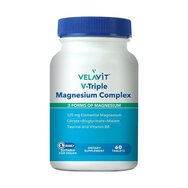 Magnesium, B6 & Taurine Supplement - Energy & Wellness Tablets - TryAladdin