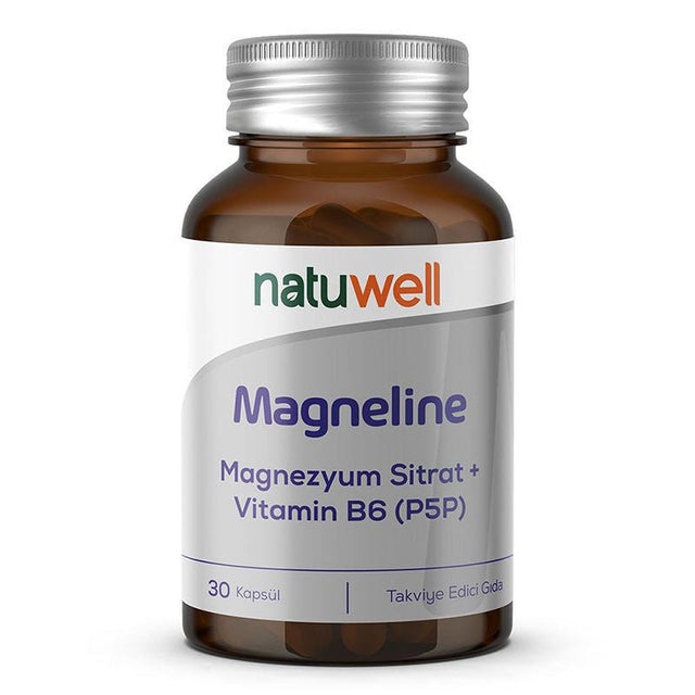 Magnesium Citrate & P5P Vitamin B6 - Essential Daily Support Capsules - TryAladdin