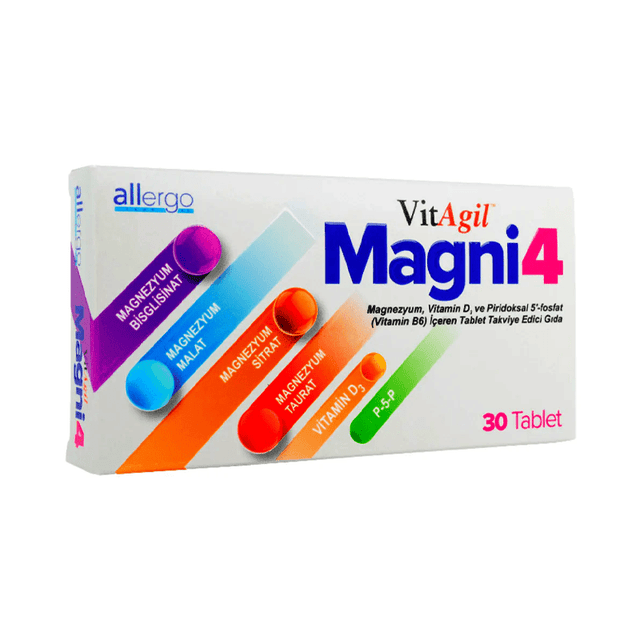 Magnesium Complex & Vitamin D3 P5P - Advanced Support Tablets - TryAladdin