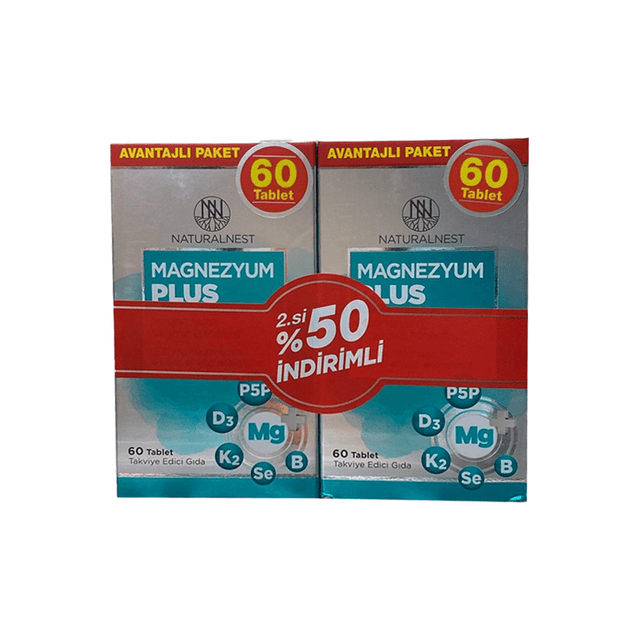 Magnesium Complex with D3 K2 B6 - Bone & Muscle Support Tablets - TryAladdin