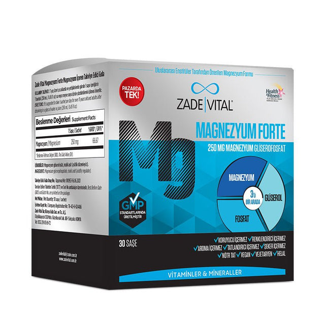 Magnesium Glycerophosphate - Daily Vitality Support Sachets - TryAladdin