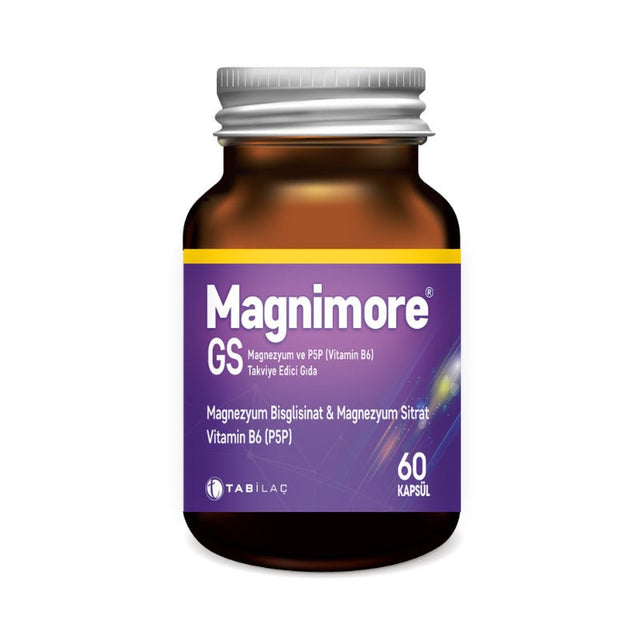 Magnesium & P5P Vitamin B6 - Advanced Support Capsules - TryAladdin