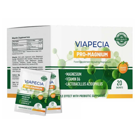 Magnesium, Probiotic & B6 - Energy & Digestion Support Powder - TryAladdin