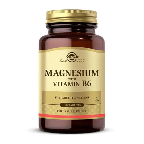 Magnesium & Vitamin B6 Complex - Essential Daily Support Tablets - TryAladdin