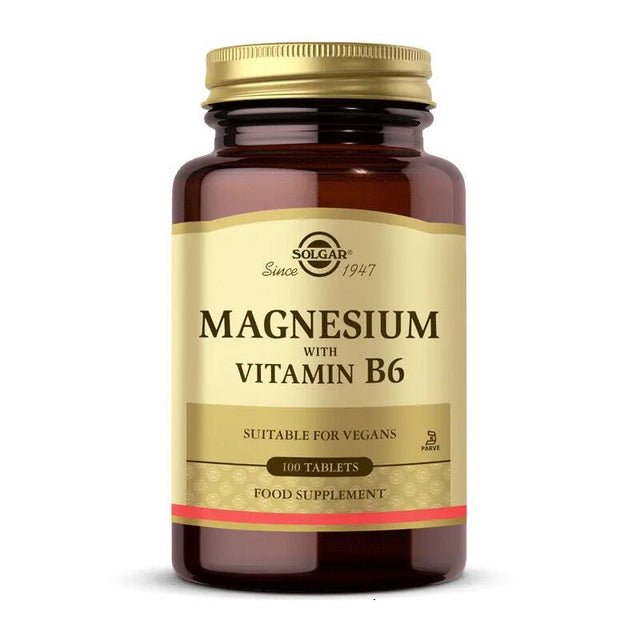 Magnesium & Vitamin B6 Complex - Essential Daily Support Tablets - TryAladdin