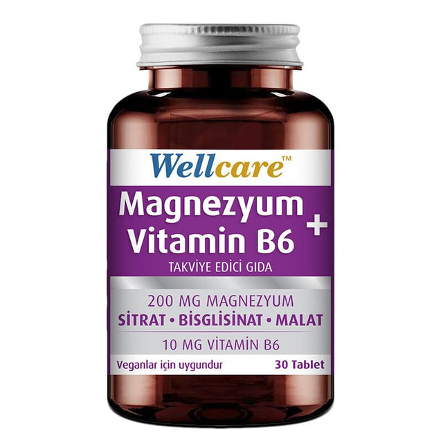Magnesium & Vitamin B6 - Daily Wellness Tablets - TryAladdin