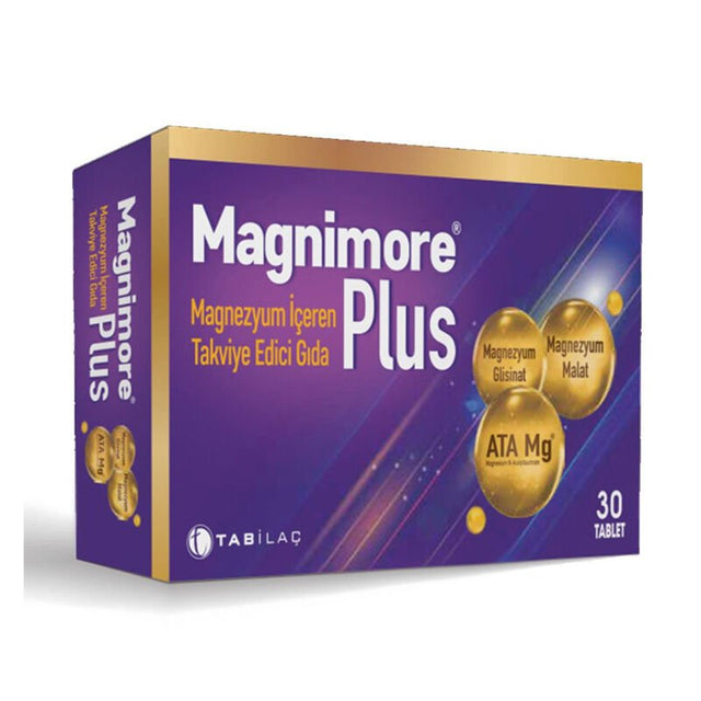 Magnimore Magnesium Complex - Energy, Muscle & Bone Health Tablets - TryAladdin