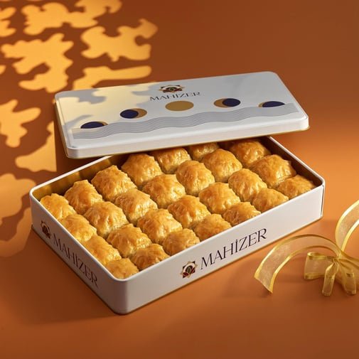 Mahizer | Pistachio Square Baklava Box