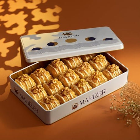 Mahizer | Walnut Square Baklava Box