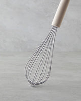 Frusta professionale in acciaio inossidabile, resistente, colore crema