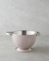 Professional Grade Stainless Steel Strainer 22cm Light Pink