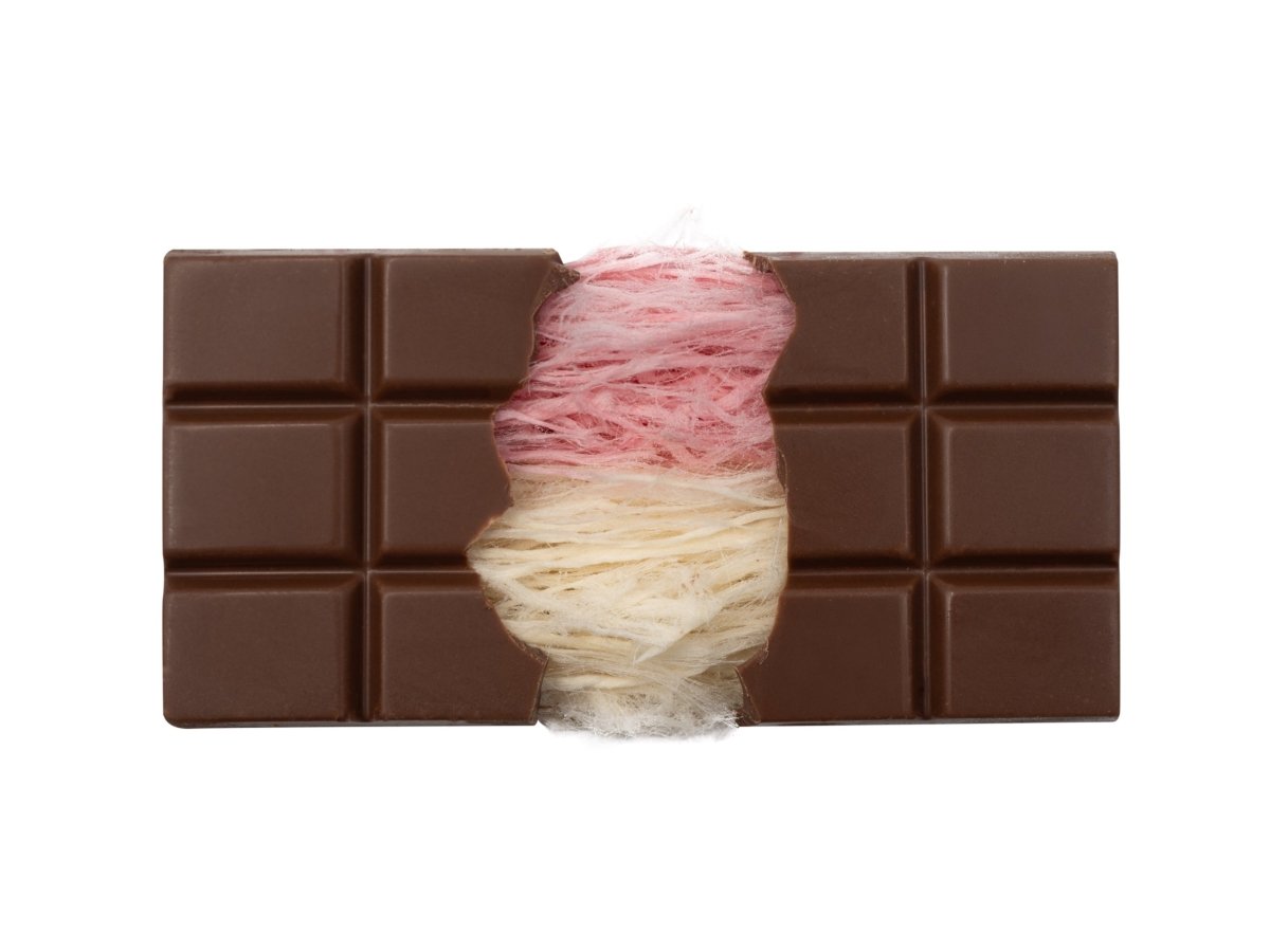 Malak Angel Hair Milk Chocolate with Pistachio & Cotton Candy - 65gr