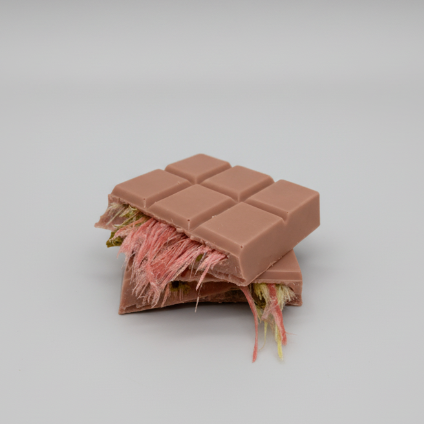Malak Angel Hair Ruby Chocolate with Pistachio & Cotton Candy - 65gr -  TryAladdin