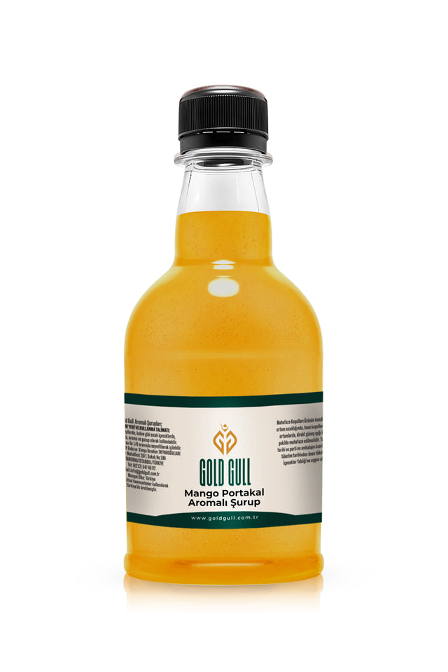 Gold Gull Premium Concentrated Mango Orange Fruit Syrup - 300ml