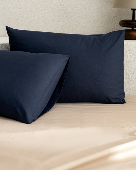 Manon 100% Cotton Pillowcase Set - Soft & Breathable Bedding - TryAladdin