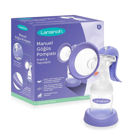 Manual Breast Pump - Portable Comfort & Natural Pumping - TryAladdin