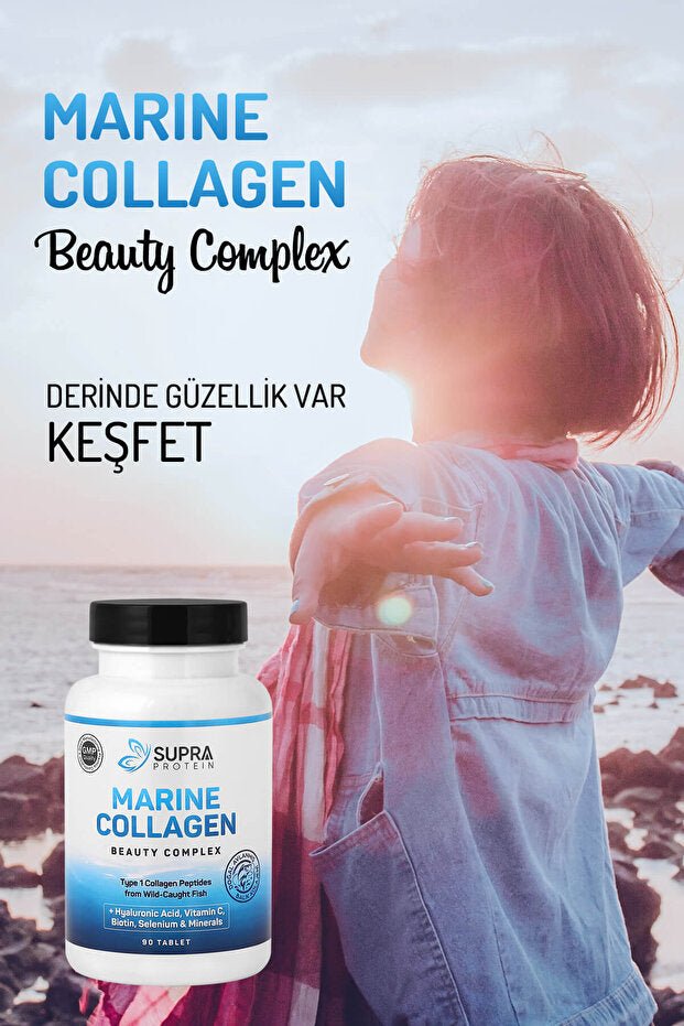 Marine Collagen Beauty Complex - 90 Tablets - TryAladdin